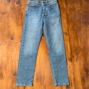 Levi's Womens Straight Blue Jeans